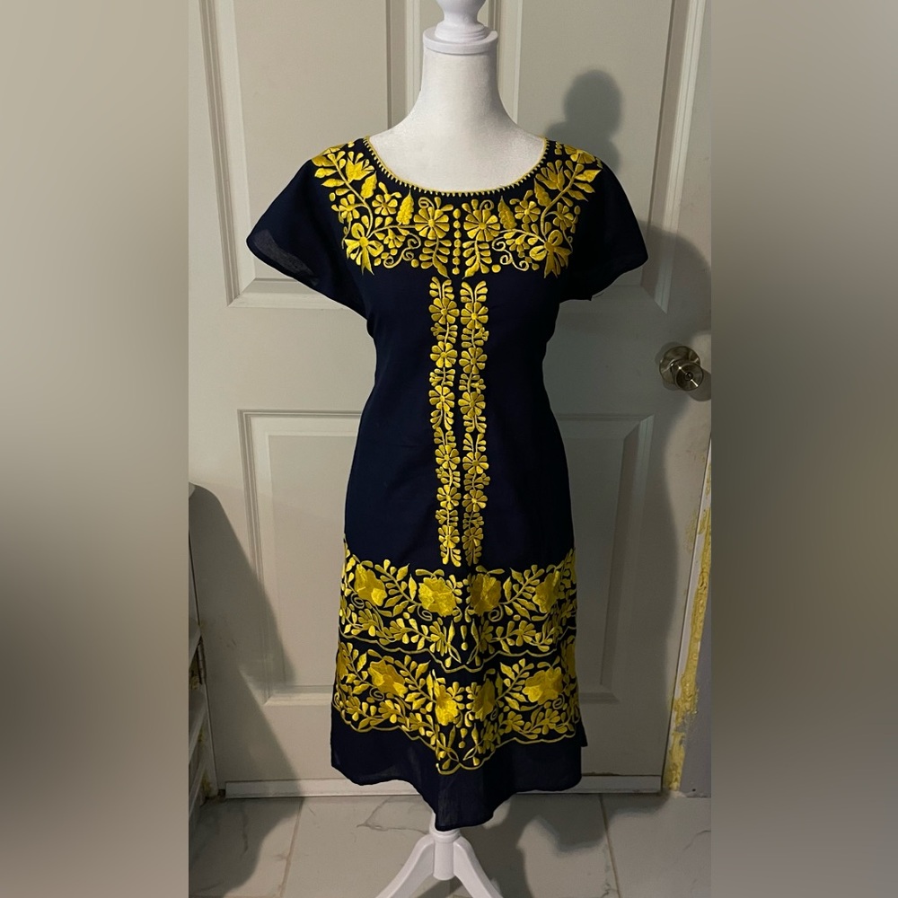 Mexican hand made and embroidery dress